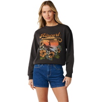 Womens Wave Standard Crew Sweatshirt